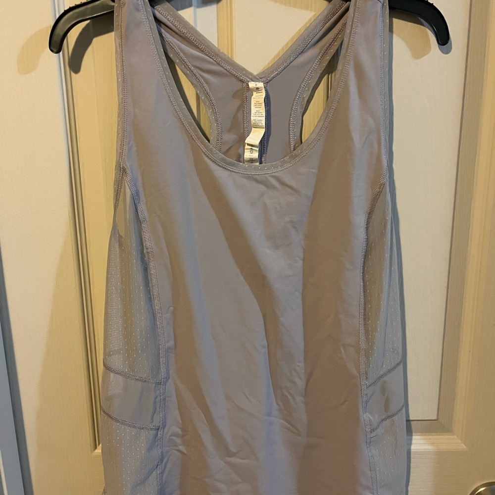 Gray Athletic Tank Top Lululemon, 8